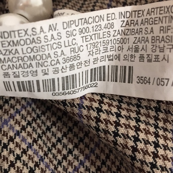 Zara Basic Women’s Career Pearl Top Small - Picture 9 of 9